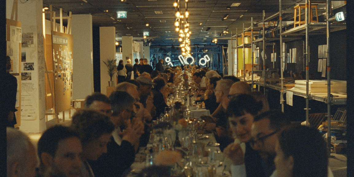 Gäste beim Galadinner eines Kundenevents in Stuttgart